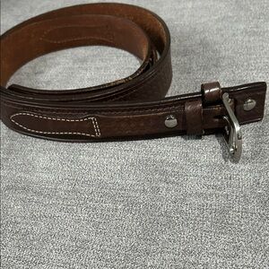 Brown Leather Belt